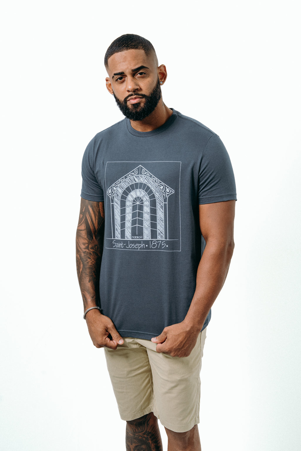 T-SHIRT MASCULINA MERCADO DE SÃO JOSÉ