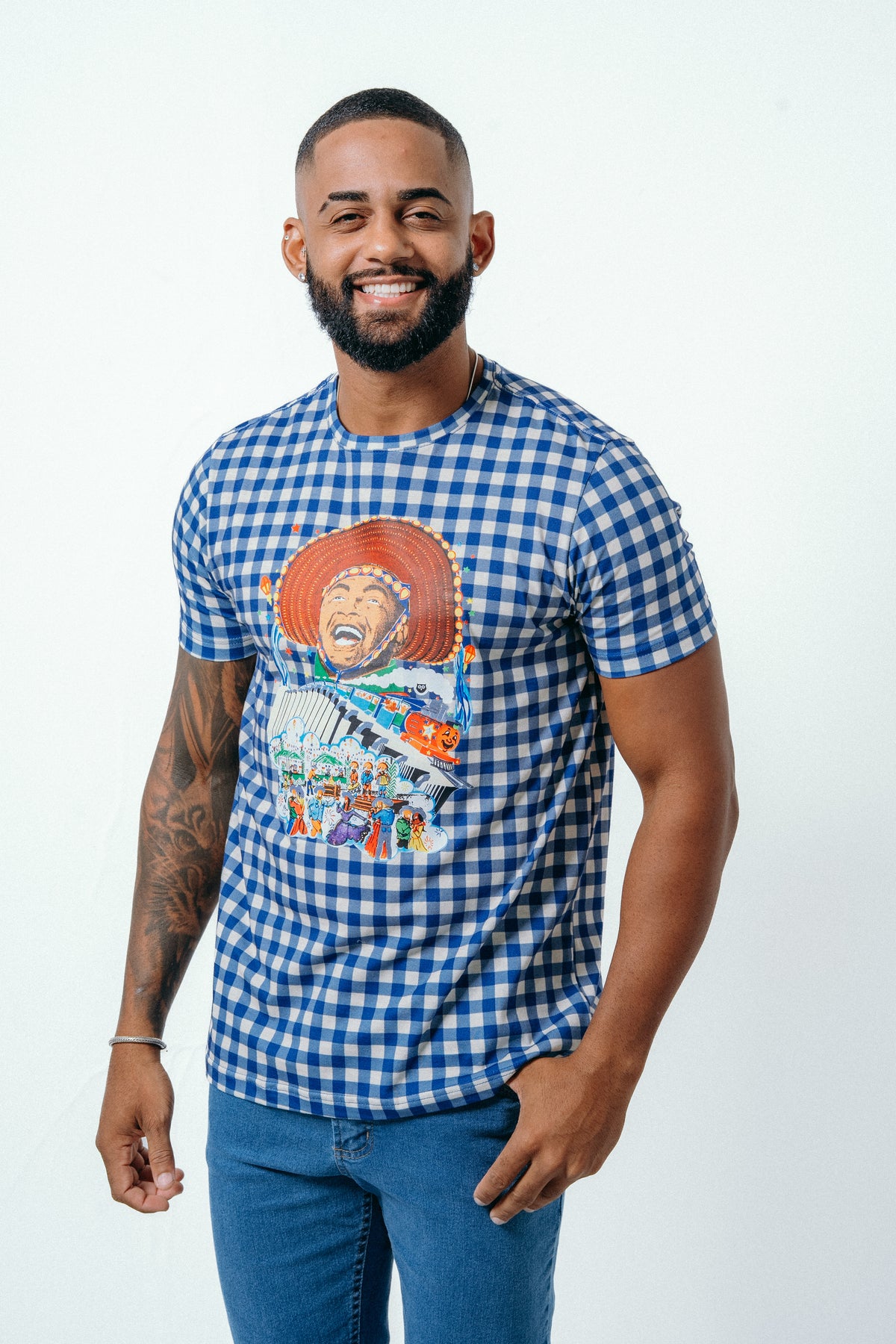 T-SHIRT MASCULINA LUIS GONZAGA