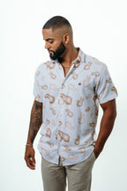CAMISA CAPIVARAS EM LINHO
