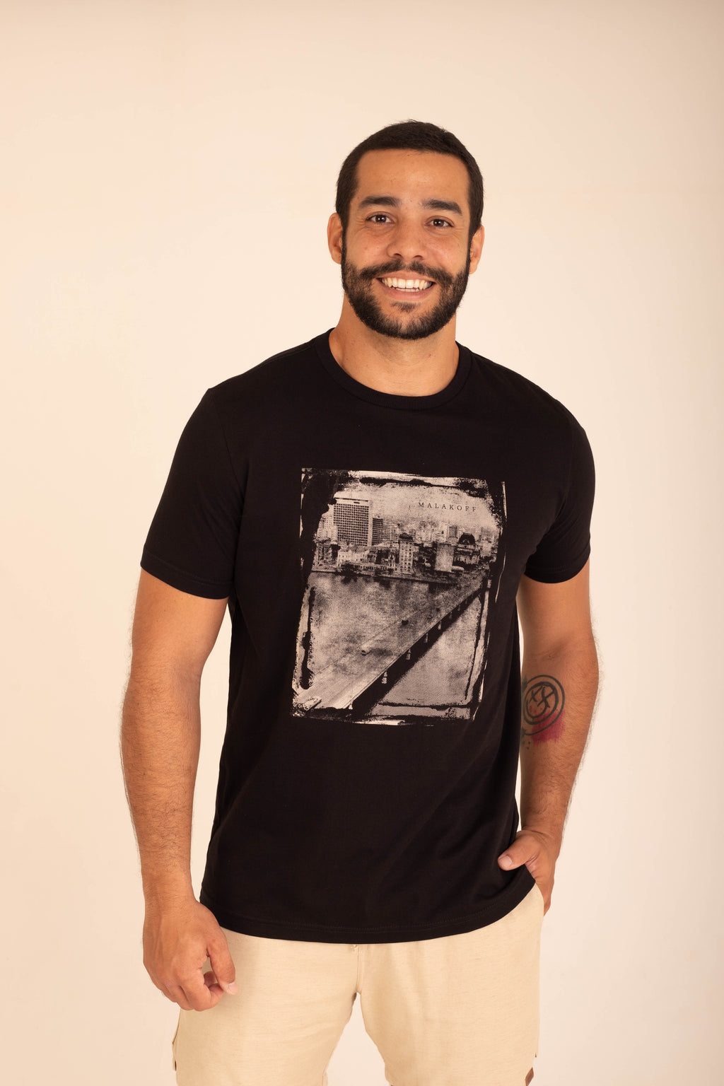 T-SHIRT MASCULINA PONTE DUARTE COELHO