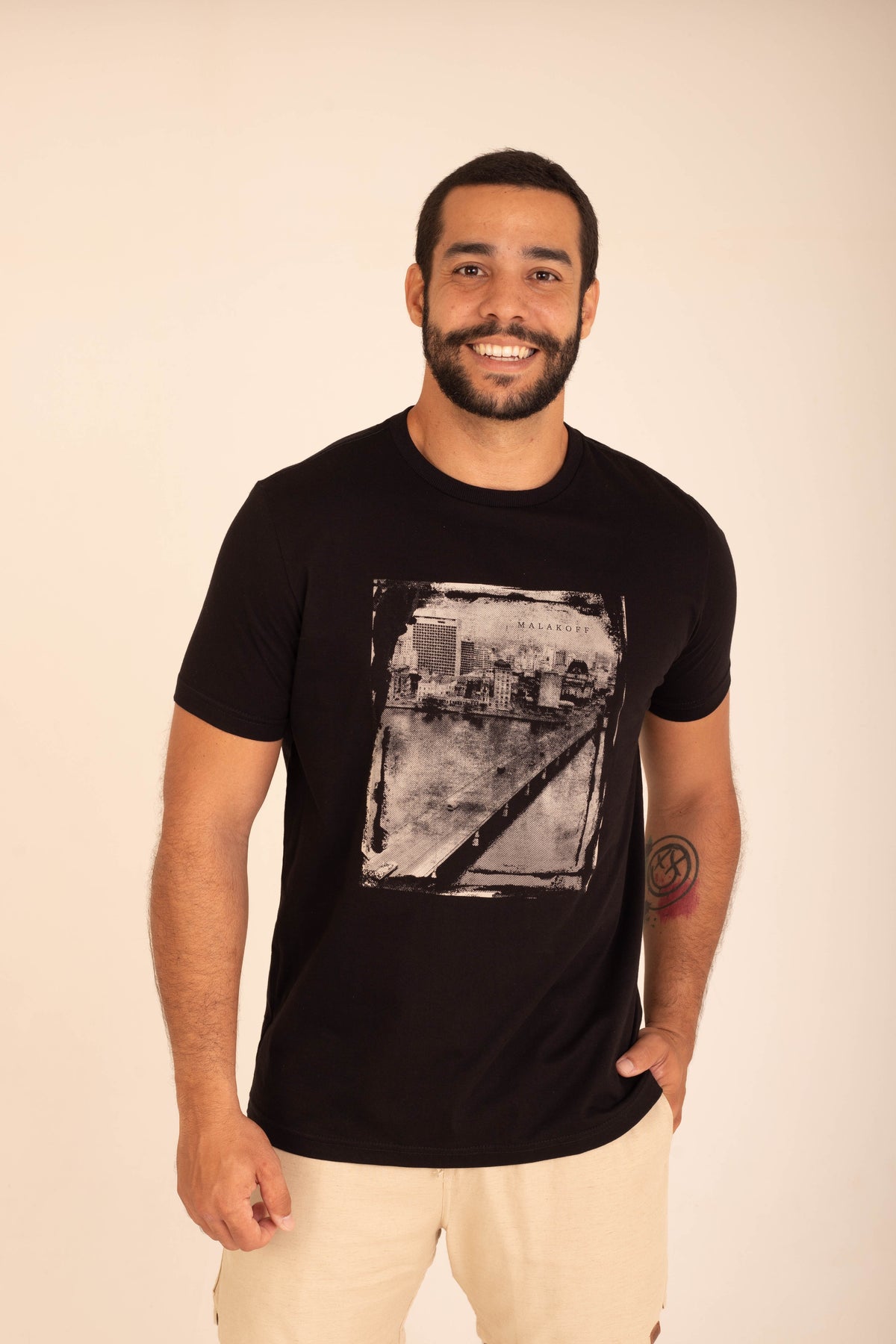 T-SHIRT MASCULINA PONTE DUARTE COELHO