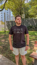 T-SHIRT MAS GAME PRETO 1G