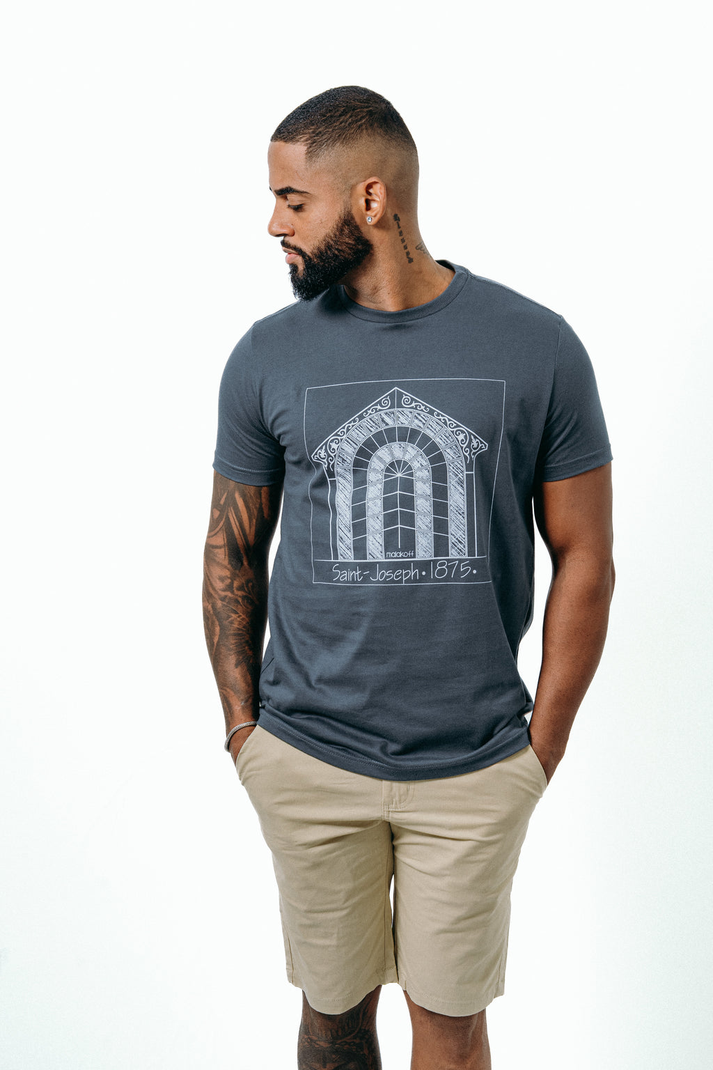 T-SHIRT MASCULINA MERCADO DE SÃO JOSÉ