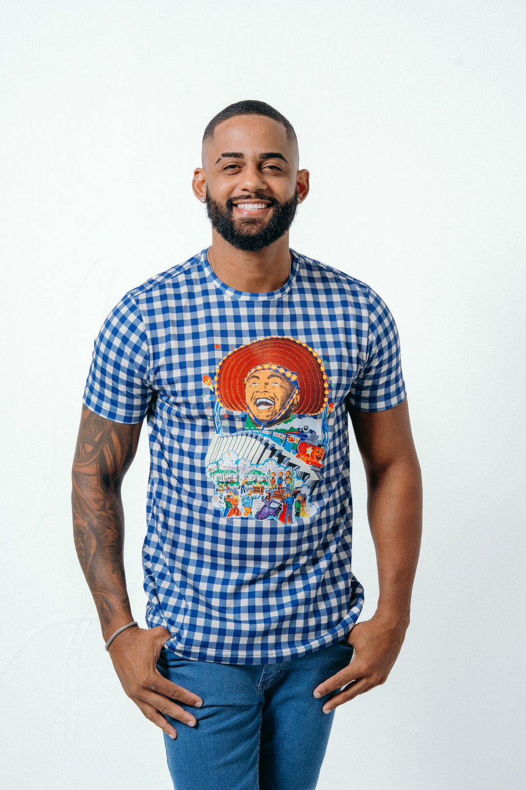 T-SHIRT MASCULINA LUIS GONZAGA