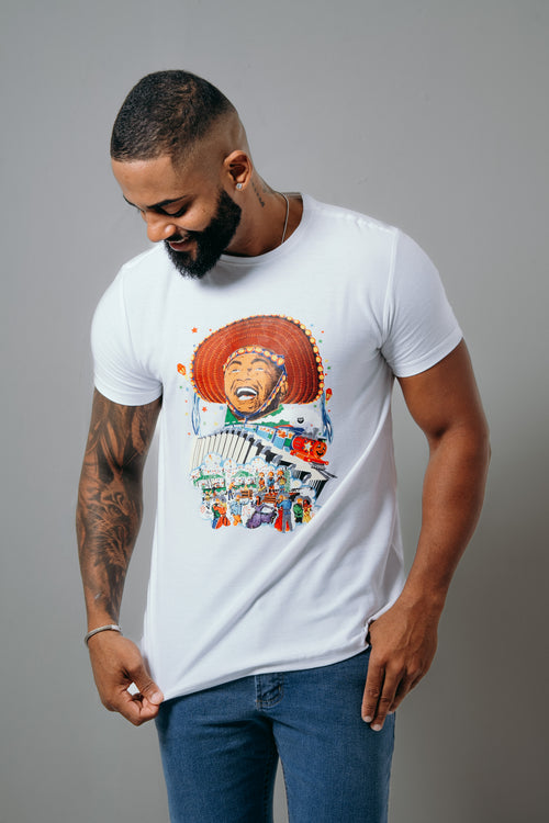 T-SHIRT MASCULINA LUIS GONZAGA