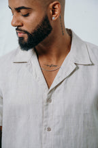 CAMISA MASCULINA HAVANA EM LINHO