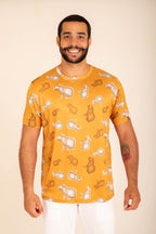 T-SHIRT MASCULINA CAPIVARAS