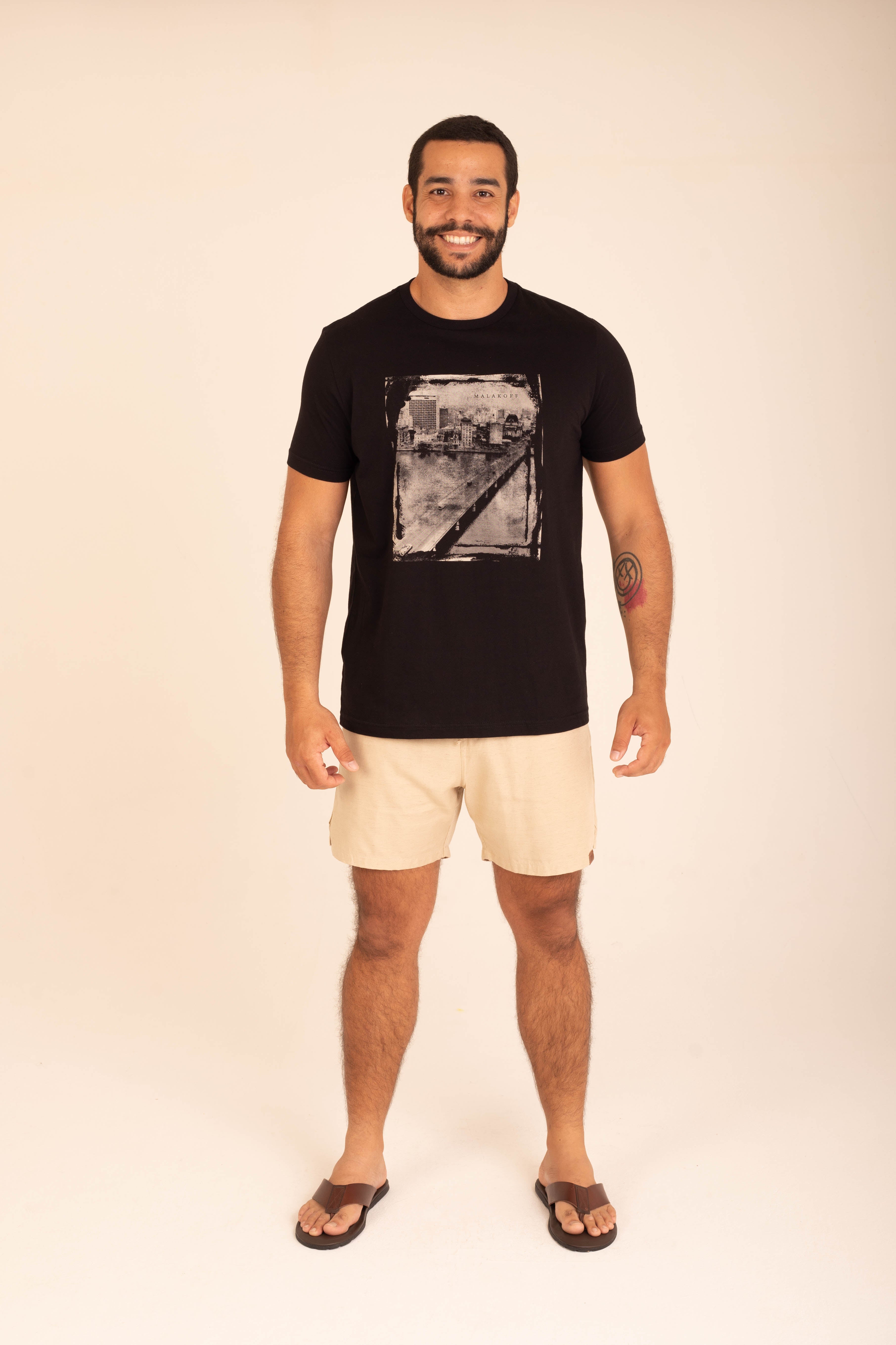 T-SHIRT MASCULINA PONTE DUARTE COELHO