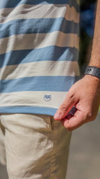 T-SHIRT MASCULINA LISTRADA