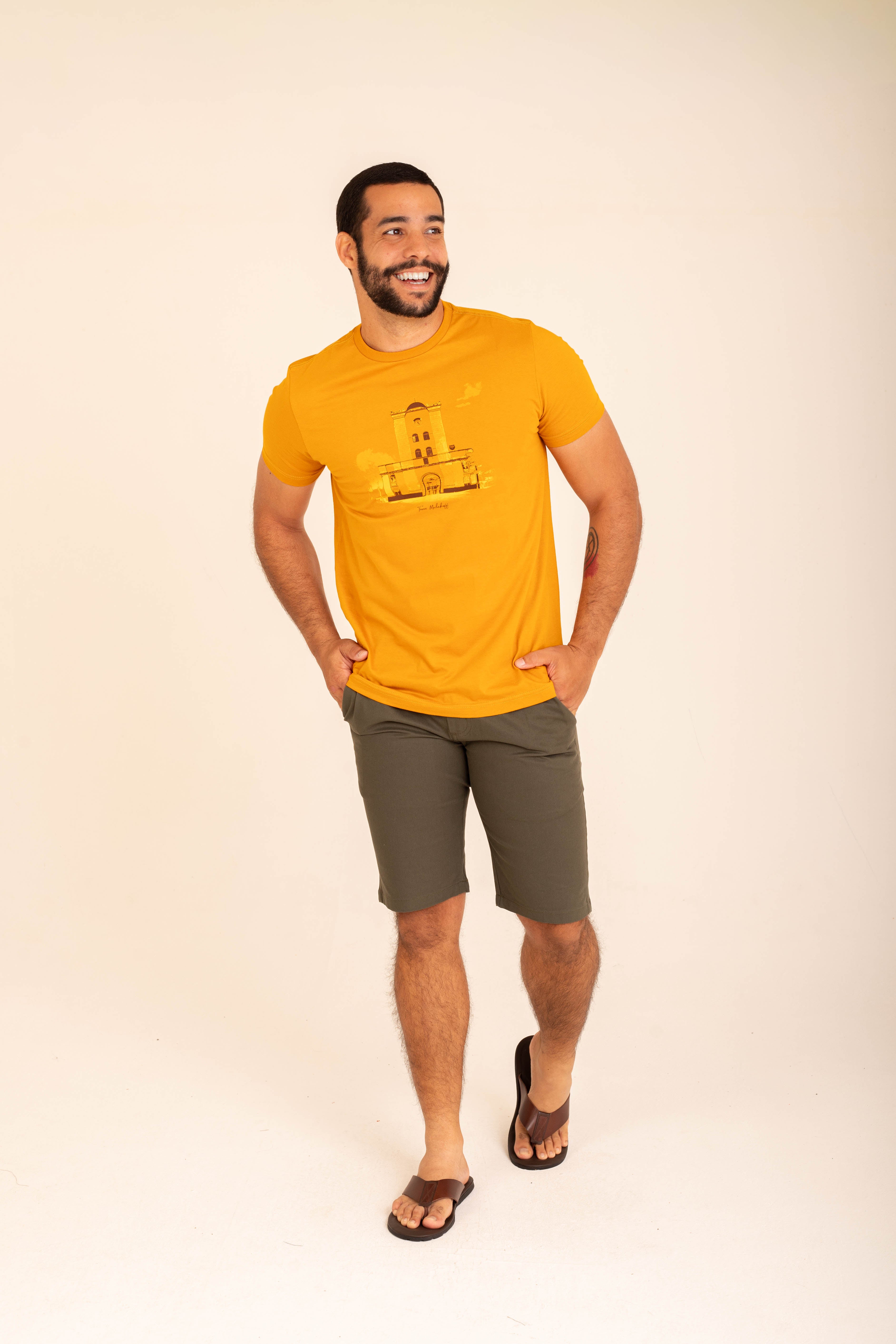 T-SHIRT MASCULINA TORRE MALAKOFF