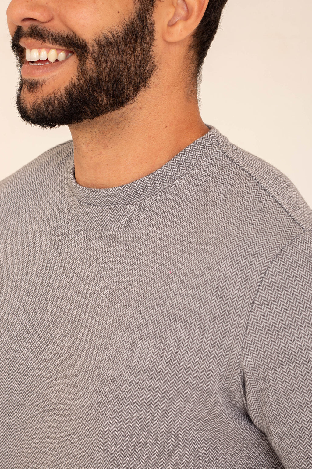 T-SHIRT MASCULINA MOLETINHO MESCLA