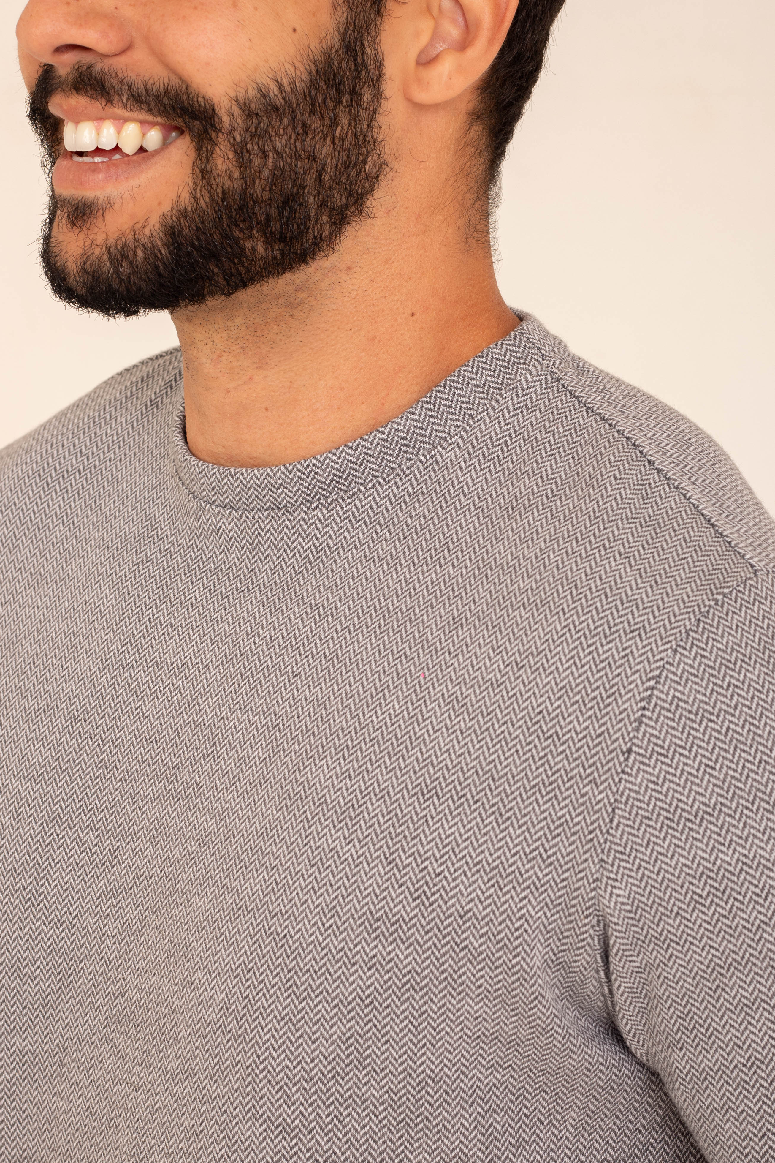T-SHIRT MASCULINA MOLETINHO MESCLA